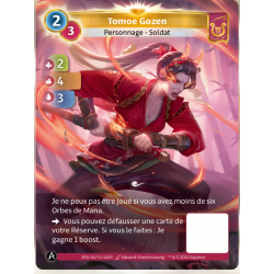 Tomoe Gozen (2-4-3) Unique Bravo Card - Altered TCG - KS Edition