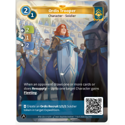 Ordis Troupière (2-1-2) Ordis Unique Card - Altered TCG - KS Edition