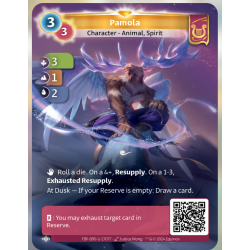 Pamola (3-1-2) Unique Lyra Map - Altered TCG - Cold Test