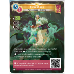 Persephone (5-0-0) Unique Lyra Map - Altered TCG - Cold Test