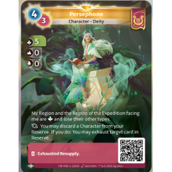 Persephone 4/3 (5-0-0) Unique Lyra Map - Altered TCG - Cold Test