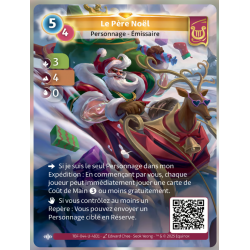 Santa Claus (3-4-0) Unique Card Lyra - Altered TCG - Trial by Cold