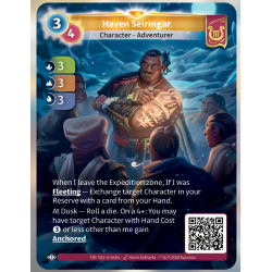 Seiringar de Havre (3-3-3) Unique Lyra Card - Altered TCG - Test of the Cold