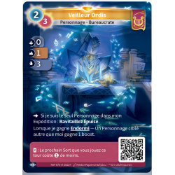 Ordis Watch (0-1-3) Unique Lyra Card - Altered TCG - Cold Test