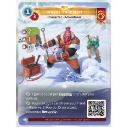 Bravos (2-1-0) Unique Bravos Map - Altered TCG - Cold Test