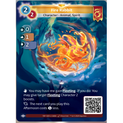 Ardent Rabbit (0-1-2) Unique Bravos Map - Altered TCG - Cold Test