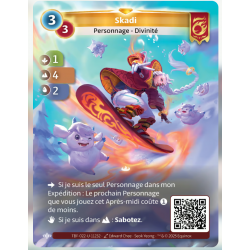 Skadi (1-4-2) Unique Bravos Card - Altered TCG - Cold Test