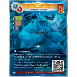 Yeti (3-2-1) Single Bravo Card - Altered TCG - Cold Test