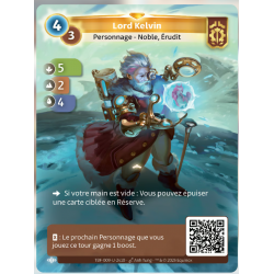 Lord Kelvin (5-2-4) Unique Card Axiom - Altered TCG - Trial by Cold
