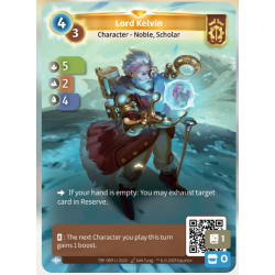 Lord Kelvin (5-2-4) Unique Card Axiom - Altered TCG - Trial by Cold