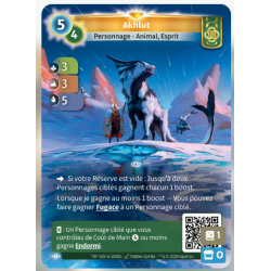 Akhlut (3-3-5) Single Ordis Card - Altered TCG - Cold Test