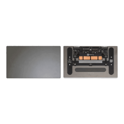 Pav&eacute; tactile Macbook retina A1534, ann&eacute;e 2015, gris/argent/or