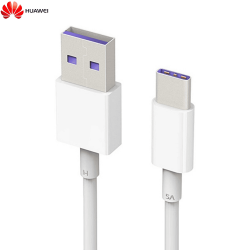 Câble Data USB vers Type-C original Huawei 4072007 AP71 40W 5A (1m)  Blanc