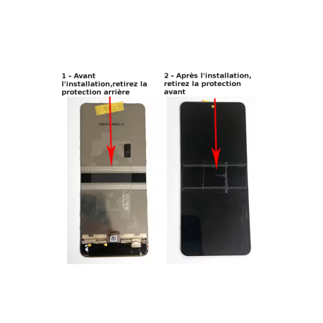 change Screen Nubia Flip 5G NX724J 