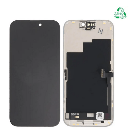échange Ecran Tactile Original Refurb  Apple iPhone 15 Pro Noir - Écran iPhone Original Apple Service Pack OLED iPhone 12 à 17