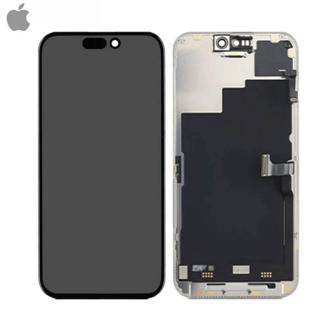 échange Ecran Tactile Original Refurb  Apple iPhone 15 Pro Noir - Écran iPhone Original Apple Service Pack OLED iPhone 12 à 17
