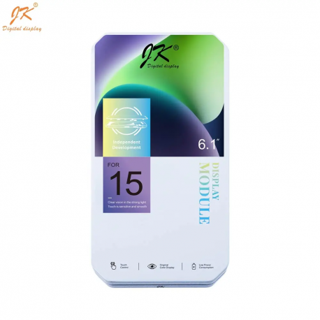 Ecran Tactile Incell FHD LTPS Apple iPhone 15 (JK) Noir