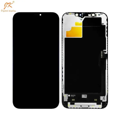 Ecran Tactile Incell FHD LTPS Apple iPhone 12 Pro/iPhone 12 (JK IC Removable) Noir