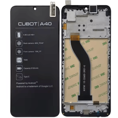 Cubot A40 screen replacement