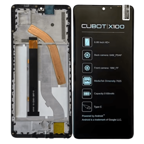 Cubot X100 screen replacement