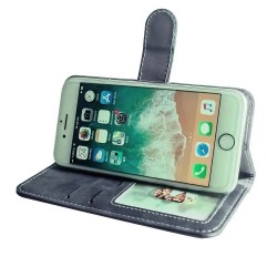 Etui cuir &agrave; rabat Blackview BV9700 Pro - Housse de protection 5.84