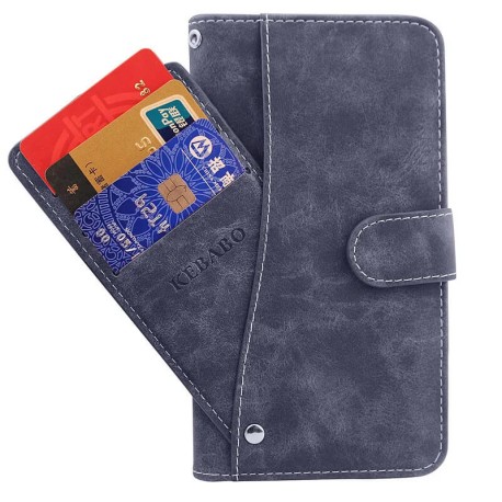 Etui cuir à rabat Blackview BV9700 Pro - Housse de protection 5.84