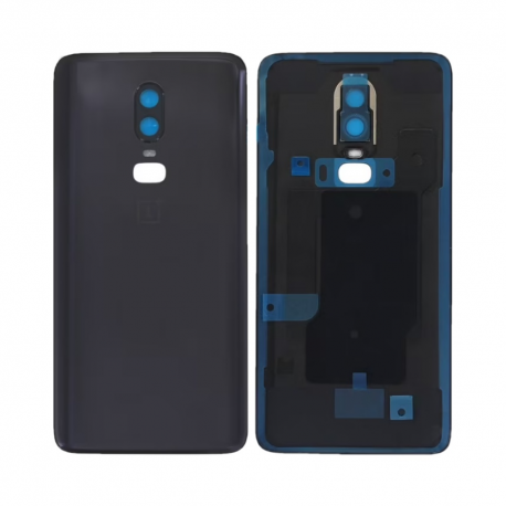 Vitre arrière OnePlus 6 Noir Minuit - Premium