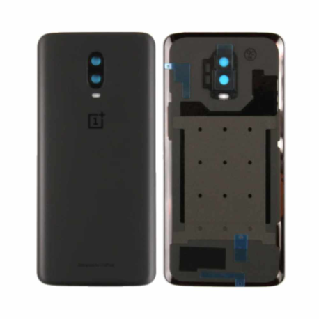 OnePlus 6T Black Rear Glass - Premium