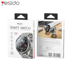 Yesido IO34 Smartwatch with AMOLED Display, Silver