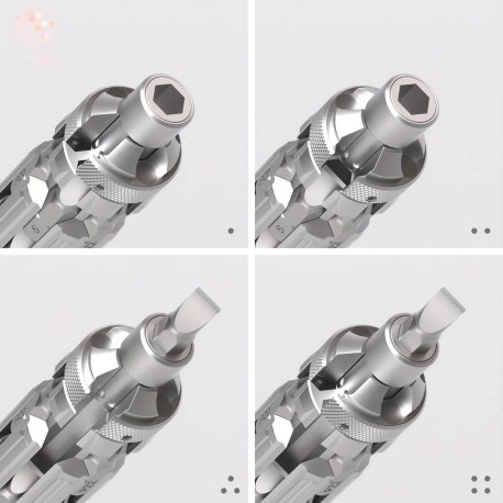 Magnetic EDC Screwdriver Set — Torx / Phillips / Hex