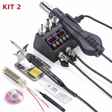 8898 750W 2-in-1 Iron / Hot Air Station