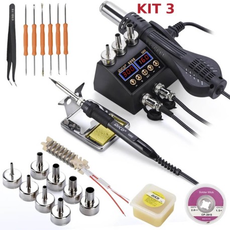8898 750W 2-in-1 Iron / Hot Air Station