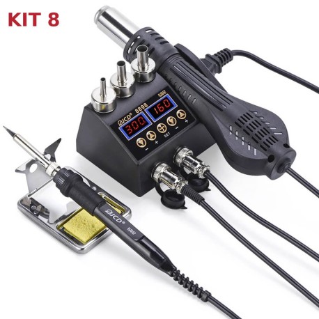 8898 750W 2-in-1 Iron / Hot Air Station