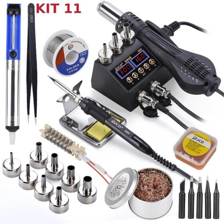 8898 750W 2-in-1 Iron / Hot Air Station