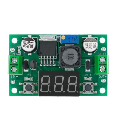 Adjustable DC-DC Buck Converter 3A with Voltmeter