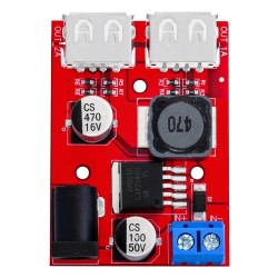 6&ndash;40V to 5V 3A Dual USB Step-Down Charger