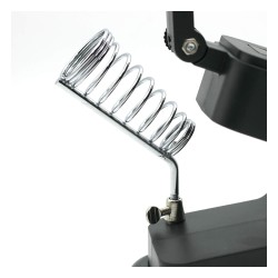 Helping Hands LED Magnifier Stand &mdash; Soldering Station