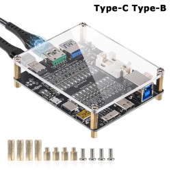 USB Cable Short-Circuit Tester &mdash; Type-C / USB-A Board