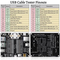 USB Cable Short-Circuit Tester &mdash; Type-C / USB-A Board