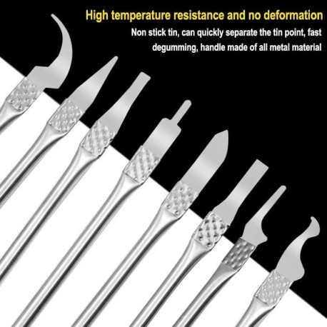 8pc Ultra-Thin IC Chip Blades — CPU / Board Rework