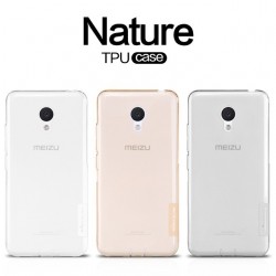 Protective cover Nature TPU Soft gel for smartphone Meizu - Silicone cover