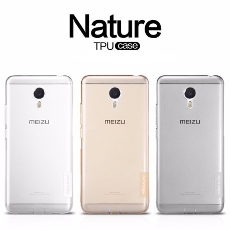 Protective cover Nature TPU Soft gel for smartphone Meizu - Silicone cover
