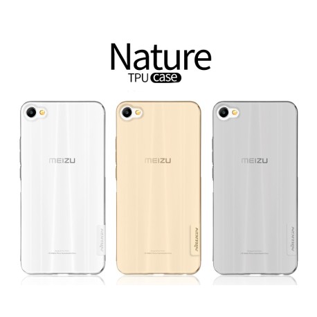 Protective cover Nature TPU Soft gel for smartphone Meizu - Silicone cover