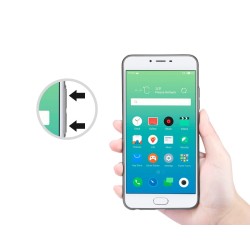 Protective cover Nature TPU Soft gel for smartphone Meizu - Silicone cover