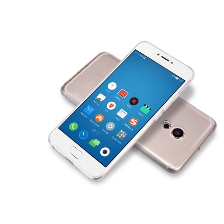 Protective cover Nature TPU Soft gel for smartphone Meizu - Silicone cover