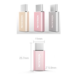 Micro USB adapter to USB 3.1 Type C - Reliable quality, delivered in box